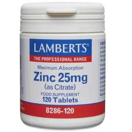 Buy Lamberts Zinc Citrate 25mg 120 Capsule Supplement in [storefront]