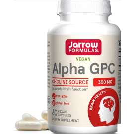Buy Jarrow Alpha GPC 300mg 60 Vegetable Capsules in [storefront]