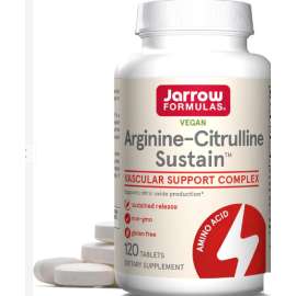 Buy Jarrow Arginine-Citrulline Sustain 120mg Capsule Tablet Supplement in [storefront]