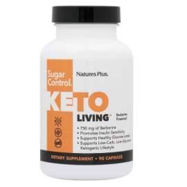 Buy Natures Plus Keto Living Sugar Control 90 Capsules Supplement in [storefront]