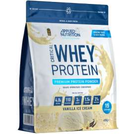 Buy Applied Nutrition Critical Whey Protein Vanilla Ice Cream 450g Powder in [storefront]