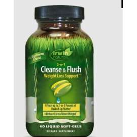 Buy Irwin 2-in-1 Cleanse & Flush Weight Loss Support 60 Softgels in [storefront]