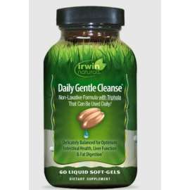 Buy Irwin Daily Gentle Cleanse 60 Softgel Capsules in [storefront]
