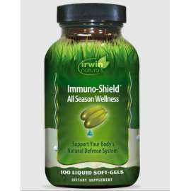 Buy Irwin Immuno-Shield All Season Wellness 100 Softgel Supplements in [storefront]