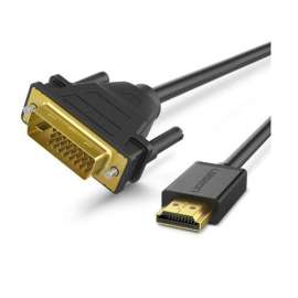 Buy UGREEN HD106 HDMI to DVI 2K Male to Male 2m Cable in [storefront]