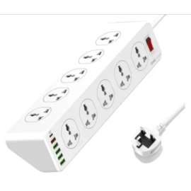 Buy Lightwave LW-EXT-106U- 10 Socket 6 USB Power Extension in [storefront]
