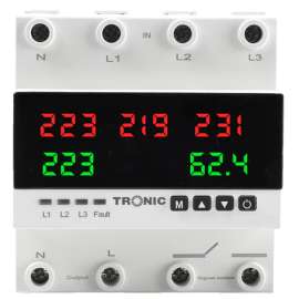 Buy Tronic  100A 3-Phase + Neutral, Digital Control Automatic Phase Selector in [storefront]