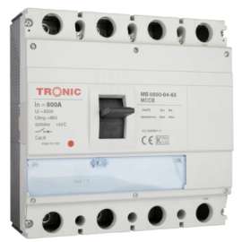 Buy Tronic SGM6 800A 4P 65KA 800M MCCB Breaker in [storefront]
