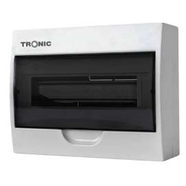 Buy Tronic CU  ABS12-IS ABS  Single Phase With 63Amps Isolator 8 Slot Distribution Board in [storefront]
