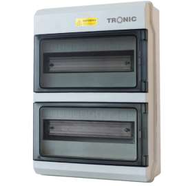 Buy Tronic CU  ABS12-IS ABS  Single Phase With 63Amps Isolator 8 Slot Distribution Board in [storefront]