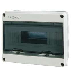 Buy Tronic DB WP65-ZN-12-IS , IP65 with 100A IsolatorDurable ABS TPN 10-Way Distribution Board in [storefront]