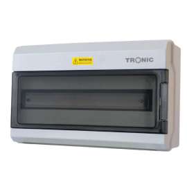 Buy Tronic ABS TPN 16-Way, IP66 with 100A Isolator Weatherproof Distribution Board in [storefront]