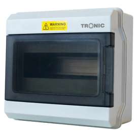 Buy Tronic ABS TPN 10-Way , IP66 with 100A Isolator Weatherproof Distribution Board in [storefront]