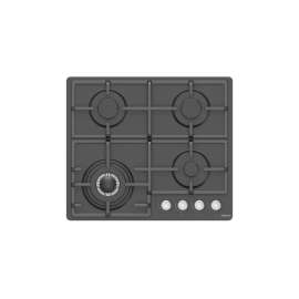 Buy Hisense HGH641BS01 4 Gas 60CM Black Stainless Steel Built In Hob in [storefront]