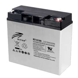 Buy Ritar RT12180 12V 18AH valve regulated dealer lead acid battery in [storefront]