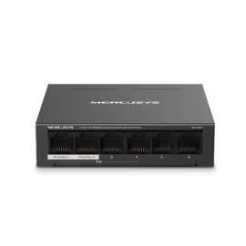 Buy MERCUSYS TL-MS106LP 6-Port Desktop PoE with 4 PoE Ports Switch in [storefront]