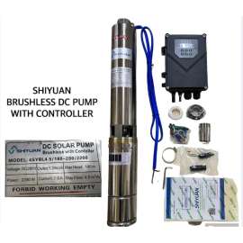 Buy Shiyuan 180M 2200W DC solar Submersible Pump with controller in [storefront]