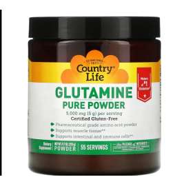 Buy Country Life Glutamine 55 Serving 275g Pure Powder in [storefront]