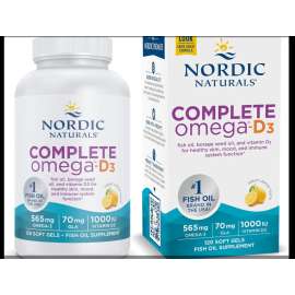 Buy Nordic Naturals Complete Omega D3 120 Softgel Supplement in [storefront]