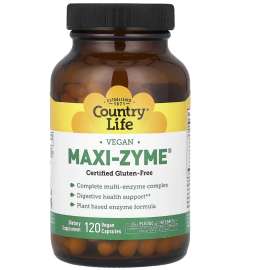 Buy Country Life GF Maxi-Zyme 120 Vegetable Capsules in [storefront]