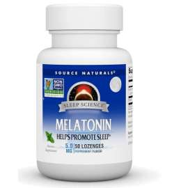 Buy Source Naturals Melatonin Peppermint 50 Lozenges Supplement in [storefront]