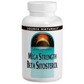 Buy Source Naturals Mega Strength Beta Sitosterol 375mg 60 Tablets Supplement in [storefront]