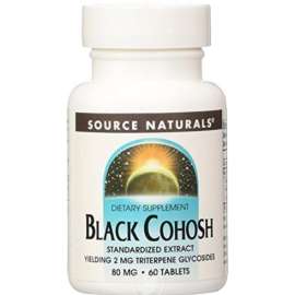 Buy Source Naturals Black Cohosh Extract 80mg 60 Tablets Supplement in [storefront]