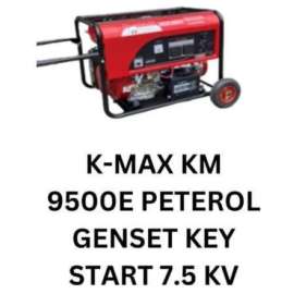 Buy K-Max KM9500E 7.5KVA Keystart Petrol generator set with wheels in [storefront]