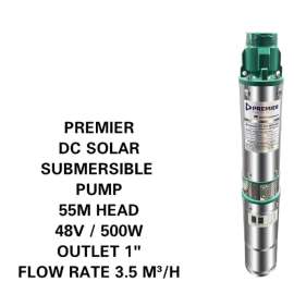 Buy Premier 55M 1" 500W 48V DC Solar Submersible Pump in [storefront]