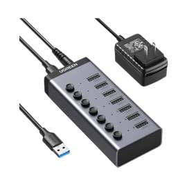 Buy UGREEN CM481 USB-C to 7-Port USB-A 3.0 Hub in [storefront]