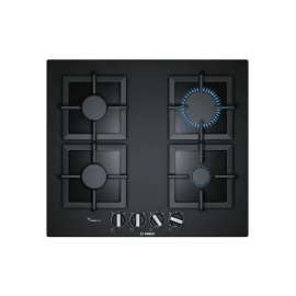 Buy Bosch PPP6A6I40O 4 Gas 60CM Black Built In Hob in [storefront]