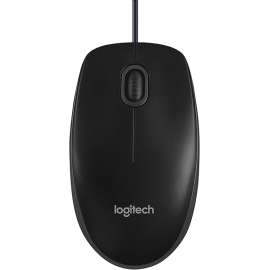 Buy Logitech Business B100 Optical USB Wired Mouse in [storefront]
