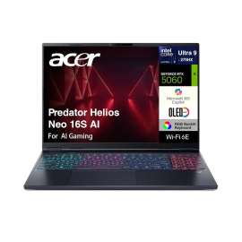 Buy Acer Predator Helios Neo 16S Core Ultra 9 RTX 5060 16GB 1TB SSD 16" OLED AI Laptop in [storefront]
