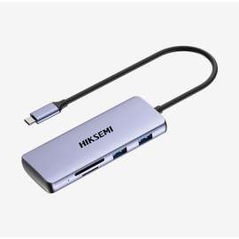 Buy Hiksemi HS-HUB-DS8 8-In-1 Type-C Multifunctional Hub in [storefront]