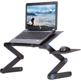 Buy Portable Laptop Desk Adjustable Multi-Angle Laptop Stand with Mouse Pad in [storefront]