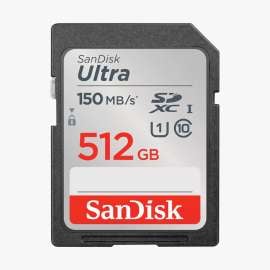 Buy SanDisk Ultra UHS-I 512GB Memory Card for DSLR and Mirrorless Cameras in [storefront]