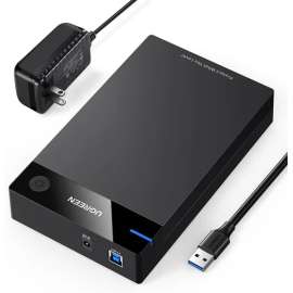 Buy UGREEN US222 UG-50422 USB 3.0 3.5 Inch Hard Drive Enclosure in [storefront]