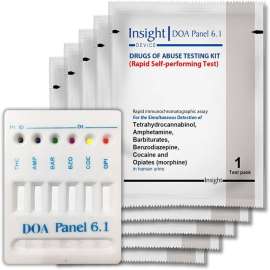 Buy Tulip Insight 6Panel 10Pack Drug of Abuse Test Kit in [storefront]