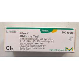 Buy Sigma Aldrich MQuant 100Pack Chlorine Tests in [storefront]