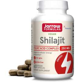 Buy Jarrow 250mg Shilajit Fulvic Acid 60Capsules Supplement in [storefront]