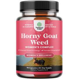 Buy Natures Craft Horny Goat Weed Womens Complex 90Capsules Supplement in [storefront]