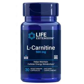Buy Life Extension 500mg L Carnitine 30Capsules Supplement in [storefront]