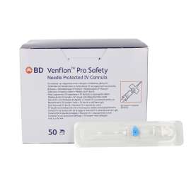 Buy BD Venflon Pro Safety 22G 50Pack IV Cannula in Kenya