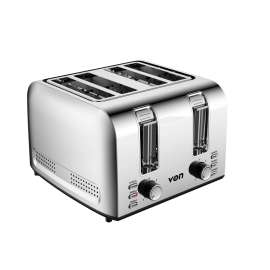 Buy Von VBT415PDX 4 Slice 1500W Toaster in Kenya