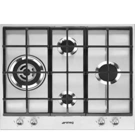 Buy SmegPX364L 60cm 4 Burner Cast Iron Stainless Steel Built-in Gas Hob in Kenya