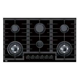 Buy VON VHB-9566PWTK 6 Burners 90cm Black Glass Built-in Gas Hob in Kenya