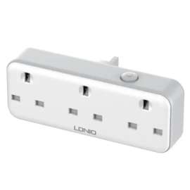 Buy LDNIO SK3398 30W 3-Way Rotatable Power Plug in Kenya