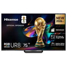 Buy Hisense 75UR8S RGB Mini-LED VIDAA Smart 4K TV in Kenya