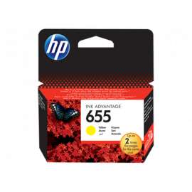 Buy HP CZ112AE 655 Yellow Ink Cartridge in [storefront]