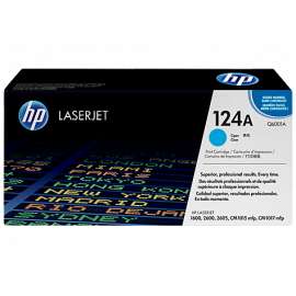 Buy HP Q6001A 124A Cyan Toner Cartridge in [storefront]